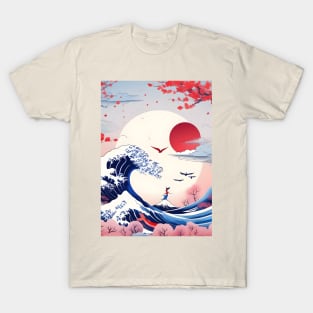 Sea japanese culture T-Shirt